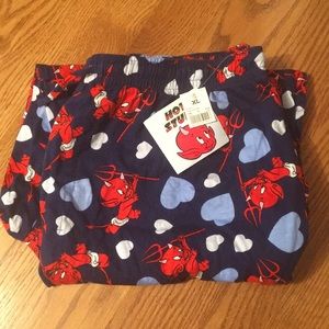 Hot Stuff Men’s XL Navy pj bottoms